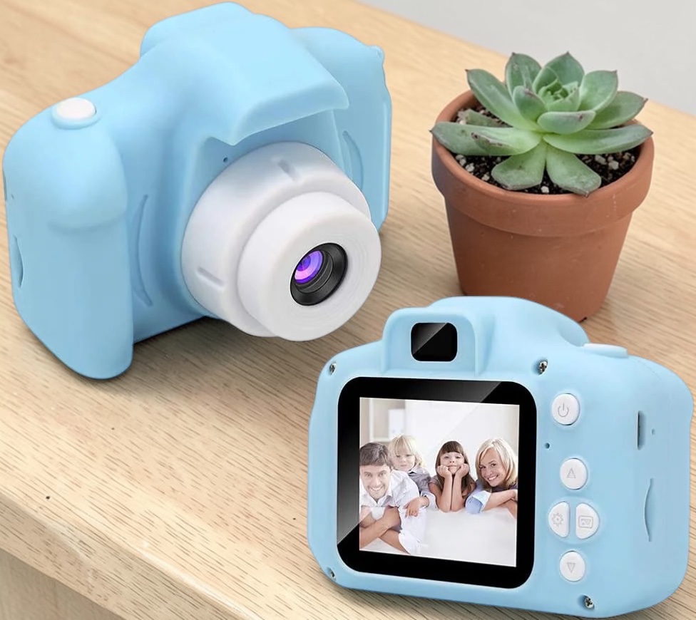 Kids Digital Camera (Pink & Blue) image 2