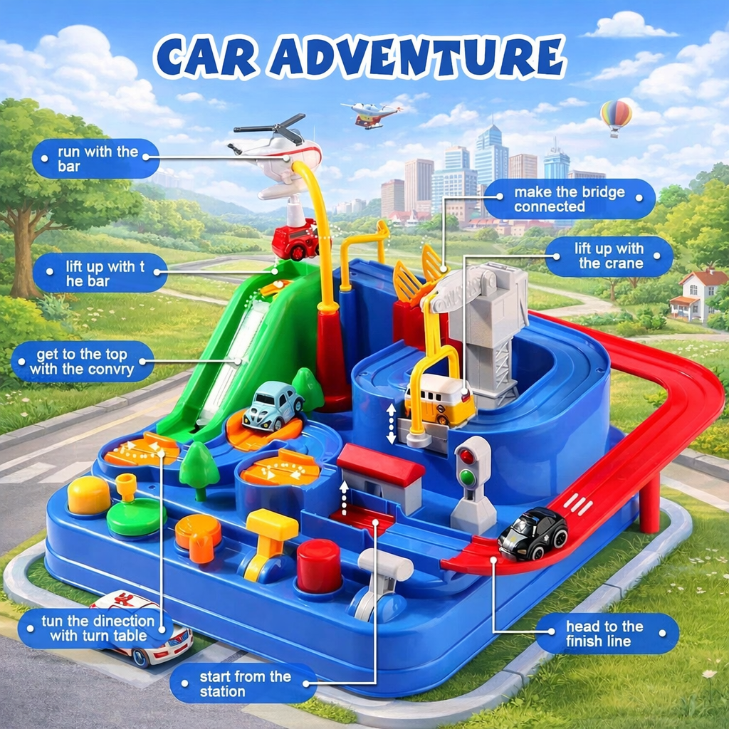 Car Race Track Adventure image 2