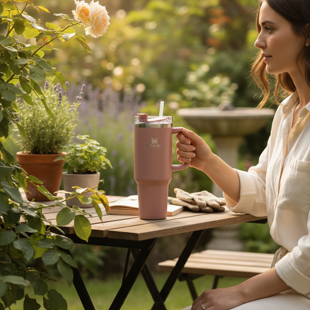 Stainless Steel Plain Tumbler (1200 ml) image 1