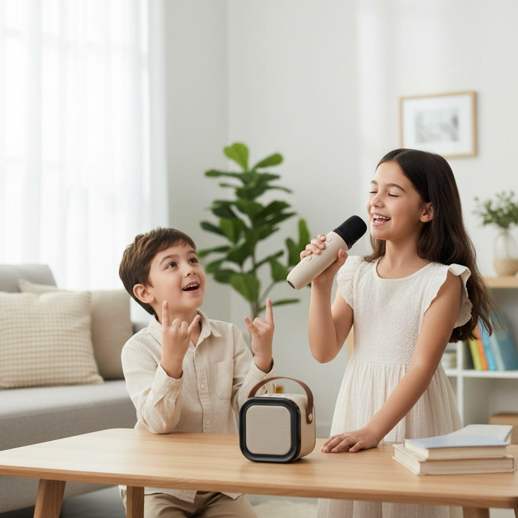 Karaoke Speaker & Mic image 2