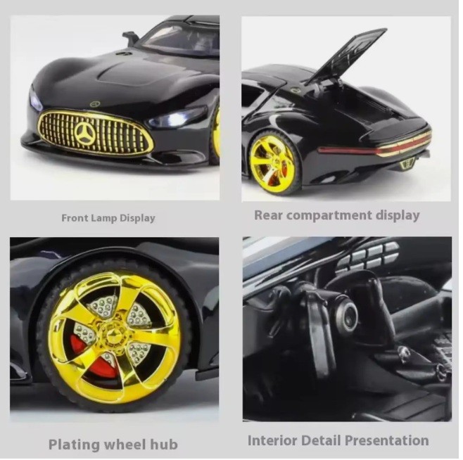 Alloy Model Mercedes Benz 1:32 image 2