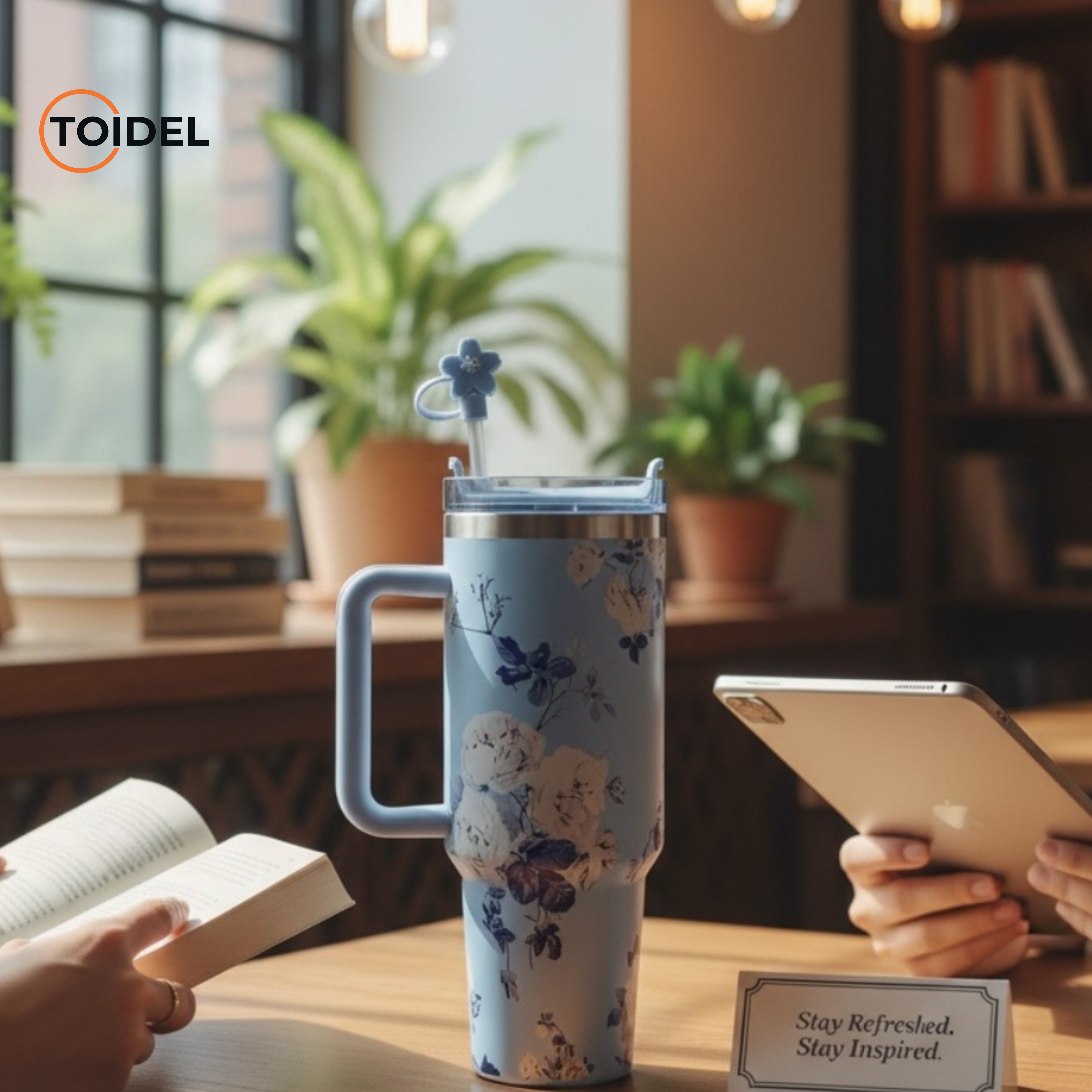 Floral Tumbler (1200 ml) image 1